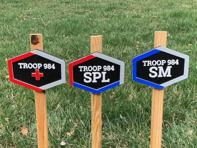 Custom Tent Markers